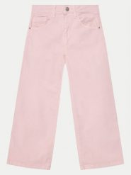 NAME IT Jeansy Rose 13211632 Różowy Wide Leg. Czerwone spodnie dziewczęce Name it, z bawełny. Za 79.99 zł.