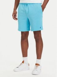 Polo Ralph Lauren Szorty sportowe 710A12486007 Niebieski jasny Regular Fit. Niebieskie szorty męskie Polo Ralph Lauren, l, z bawełny. Za 689.99 zł.
