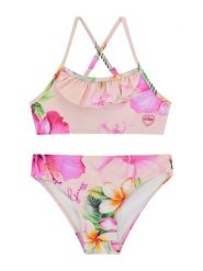 Guess Strój kąpielowy J6GZ34 MC052 Różowy. Czerwone stroje kąpielowe dziewczęce Guess, z aplikacjami, z syntetyku. Za 174.99 zł.