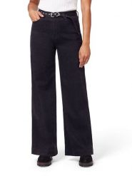 Scotch & Soda Spodnie w kolorze czarnym rozmiar: W25. Czarne spodnie materiałowe damskie Scotch & Soda, bez wzorów, z materiału, klasyczne, z podwyższonym stanem. Za 205.45 zł.