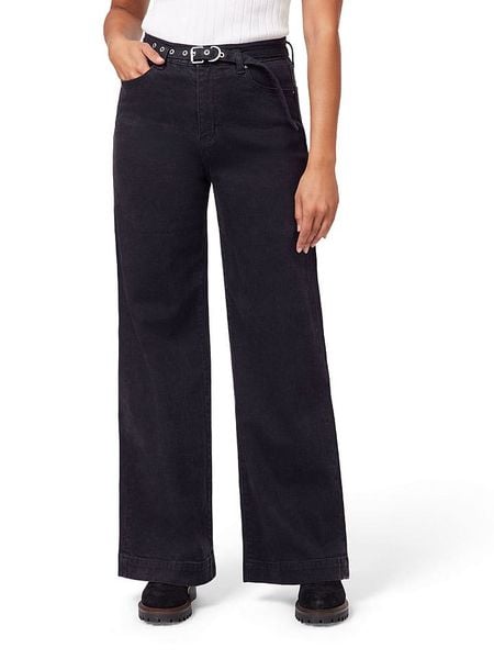 Scotch & Soda Spodnie w kolorze czarnym rozmiar: W25. Czarne spodnie materiałowe damskie Scotch & Soda, bez wzorów, z materiału, klasyczne, z podwyższonym stanem. Za 205.45 zł.