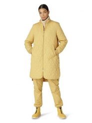 Ilse Jacobsen Płaszcz pikowany w kolorze żółtym rozmiar: 42. Żółte płaszcze damskie Ilse Jacobsen, bez wzorów. Za 252.99 zł.