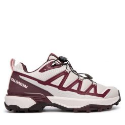 Trekkingi Salomon. Czerwone obuwie trekkingowe damskie Salomon. Za 579.99 zł.