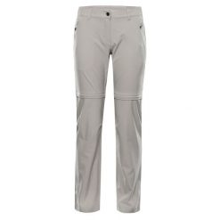 Spodnie damskie trekkingowe odpinane nogawki Alpine Pro Nesca 3. Brązowe spodnie dresowe damskie Alpine Pro, bez wzorów. W wyprzedaży za 369.00 zł.
