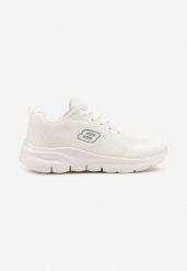 Białe Buty Sportowe Sneakersy z Aplikacją na Piankowej Podeszwie Sonorwena. Białe buty sportowe na co dzień męskie Born2be, z jeansu, bez zapięcia. Za 84.99 zł.