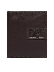 G-Star Raw Portfel HP-MAEL-1-GOAT Brązowy ciemny. Brązowe portfele męskie G-Star Raw, bez wzorów, ze skóry. Za 99.99 zł.