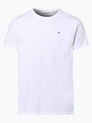 Tommy Jeans T-shirt Mężczyźni Bawełna biały, L. Białe t-shirty męskie Tommy Jeans, l, bez wzorów, z bawełny, bez kołnierzyka. Za 149.95 zł.