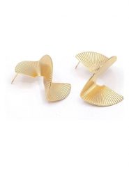 MOODE Kolczyki-wkrętki "Ophelia" rozmiar: onesize. Żółte kolczyki damskie MOODE, ze stali. Za 52.99 zł.