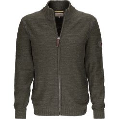 Kardigan w kolorze oliwkowym. Brązowe kardigany męskie Camel Active, m, bez wzorów, z bawełny, bez kołnierzyka. W wyprzedaży za 219.95 zł.