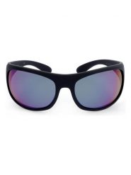 Polaroid Okulary przeciwsłoneczne unisex w kolorze granatowo-czarnym rozmiar: 66. Czarne okulary przeciwsłoneczne damskie Polaroid. Za 138.95 zł.