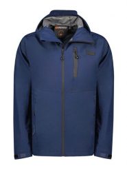 Geographical Norway Kurtka przejściowa "Barcilly" w kolorze granatowym rozmiar: XXL. Niebieskie kurtki męskie Geographical Norway, xxl, bez wzorów, bez kaptura. Za 175.67 zł.