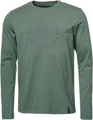 Męska koszulka z długim rękawem Loap Alborg Green 2XL. Brązowe t-shirty sportowe męskie Scarpa, na jesień, m, bez ramiączek, do biegania. Za 143.99 zł.