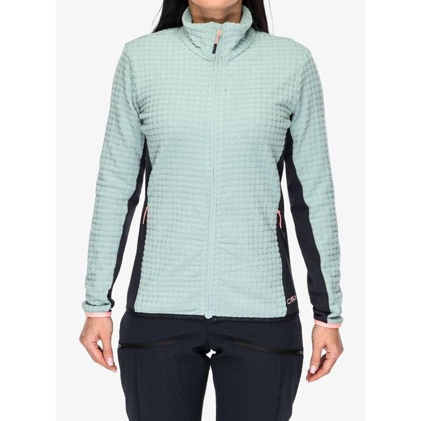 Bluza polarowa damska CMP Luneksja. Zielone bluzy bez kaptura damskie CMP, z polaru. Za 219.99 zł.