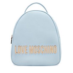 Plecak LOVE MOSCHINO. Niebieskie plecaki damskie Love Moschino, bez wzorów. Za 579.99 zł.