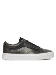 Vans Tenisówki Old Skool VN000EDYBM81 Czarny. Czarne trampki i tenisówki damskie Vans, bez wzorów, ze skóry. Za 429.99 zł.