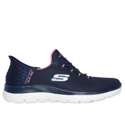 Buty do chodzenia damskie Skechers Slip Ins Summits. Trampki i tenisówki damskie Skechers, bez wzorów. W wyprzedaży za 259.99 zł.
