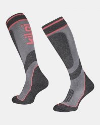 Skarpety narciarskie unisex Kilpi ANXO-U. Szare skarpetki damskie Kilpi, bez wzorów, z dzianiny. Za 108.50 zł.