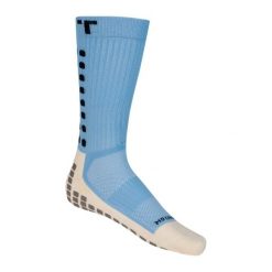 Skarpety piłkarskie TRUsox Mid-Calf Cushion. Niebieskie skarpetki damskie Trusox, bez wzorów. Za 179.99 zł.