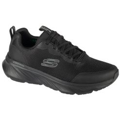 Buty sportowe Sneakersy męskie, Edgeride - Rekze. Czarne buty sportowe na co dzień męskie Skechers, z materiału, bez zapięcia, trekkingowe. Za 299.99 zł.