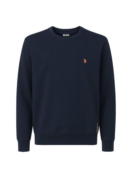 U.S. Polo Assn. Bluza w kolorze granatowym rozmiar: XXL. Niebieskie bluzy bez kaptura męskie U.S. Polo Assn., s, z bawełny. Za 156.98 zł.
