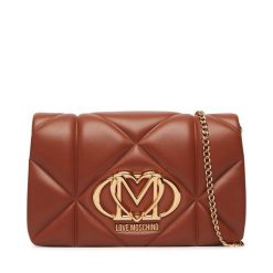 Torebka LOVE MOSCHINO. Brązowe torebki klasyczne damskie Love Moschino, bez wzorów, bez dodatków. Za 789.99 zł.