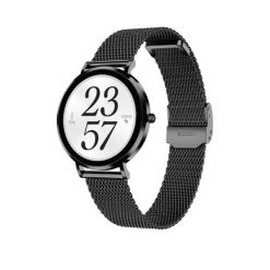 Zegarek smartband Maxcom Selen FW28 Mini Czarne. Czarne zegarki męskie maxcom, metalowe. Za 486.75 zł.
