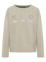 ELBSAND Bluza "Aleah" w kolorze oliwkowym rozmiar: M. Zielone bluzy bez kaptura damskie ELBSAND, m, z bawełny. Za 174.43 zł.