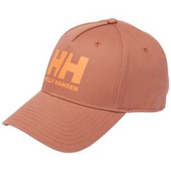 Czapka baseballowa Helly Hansen. Brązowe czapki męskie Helly Hansen, bez wzorów. Za 131.10 zł.