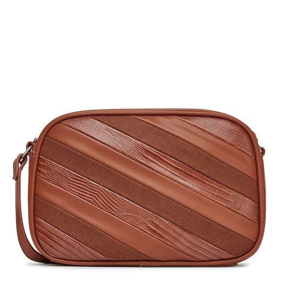 Torebka Lasocki. Brązowe listonoszki damskie Lasocki, bez wzorów, bez dodatków. Za 159.99 zł.