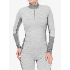 Bluza termoaktywna damska Peak Performance Magic Half Zip. Szare bluzy bez kaptura damskie Peak Performance. Za 307.99 zł.