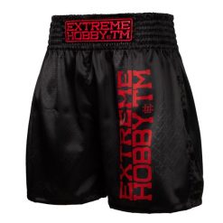 Spodenki bokserskie męskie EXTREME HOBBY BLACK ARMOUR. Czarne szorty męskie EXTREME HOBBY, z poliesteru, bez kołnierzyka. Za 209.00 zł.
