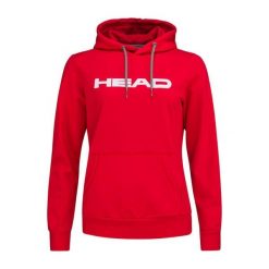 Bluza z kapturem damska Club Rosie. Czerwone bluzy i bluzki niemowlęce HEAD, bez wzorów, z bawełny, bez ramiączek, z kapturem. W wyprzedaży za 161.00 zł.