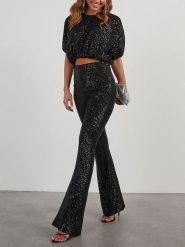 Milan Kiss Spodnie w kolorze czarnym rozmiar: S. Czarne spodnie materiałowe damskie Milan Kiss, bez wzorów, z materiału. Za 152.99 zł.