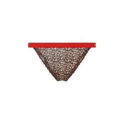 Figi damskie Pepe Jeans Animal Thong. Brązowe figi damskie Pepe Jeans, l, bez wzorów, z jeansu. W wyprzedaży za 91.80 zł.