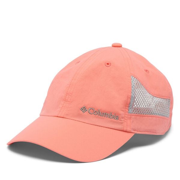 Czapka z daszkiem Columbia. Pomarańczowe czapki z daszkiem damskie Columbia, bez wzorów. Za 89.99 zł.