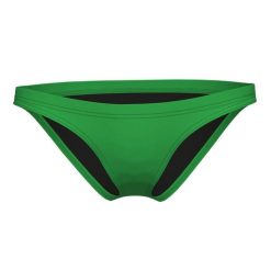 Dół od bikini damski kąpielowy Arena Solid. Zielone bikini damskie Arena, bez wzorów. Za 81.98 zł.