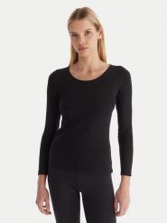 Ysabel Mora Bielizna termoaktywna górna 70022 Czarny Slim Fit. Czarna bielizna termoaktywna damska ysabel mora, l, bez wzorów, z bawełny. Za 79.99 zł.