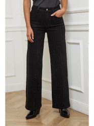 L'armoire de Suzette Dżinsy - Regular fit - w kolorze czarnym rozmiar: 36. Czarne jeansy damskie L'armoire de Suzette, z standardowym stanem. Za 130.50 zł.