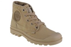 Buty sportowe Sneakersy damskie, Palladium Pampa Hi. Brązowe buty sportowe na co dzień damskie Palladium, bez wzorów, z materiału, trekkingowe. Za 359.99 zł.