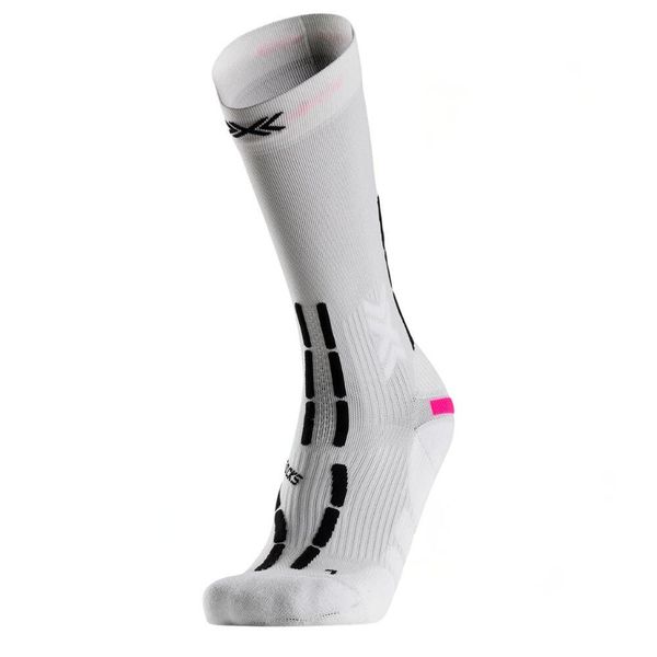 Skarpetki biegowe X-Socks Anatomix Crew. Czarne skarpetki damskie X BIONIC, bez wzorów. Za 214.00 zł.
