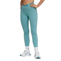 Damskie legginsy 7/8 Puma Strong CF. Niebieskie legginsy damskie Puma, l, bez wzorów, ze skóry. Za 217.85 zł.