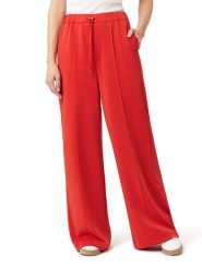 Scotch & Soda Spodnie dresowe w kolorze czerwonym rozmiar: XL. Czerwone spodnie dresowe damskie Scotch & Soda, xl, bez wzorów, z dresówki. Za 173.60 zł.