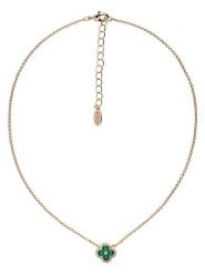 U.S. Polo Assn. Pozłacany naszyjnik z elementem ozdobnym - dł. 38 cm rozmiar: onesize. Zielone naszyjniki damskie U.S. Polo Assn., metalowe. Za 122.95 zł.