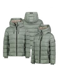 Sublevel Kurtka pikowana w kolorze zielonym rozmiar: M. Zielone kurtki damskie Sublevel, m, bez wzorów, bez kaptura. Za 249.17 zł.