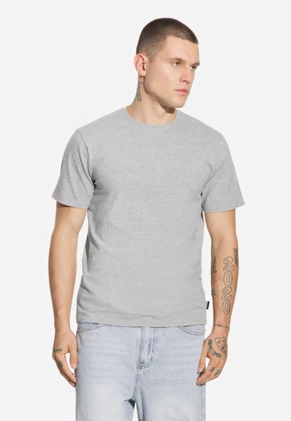 Koszulka sportowa męska Prosto Slim z krótkim rękawem. Szare t-shirty sportowe męskie Prosto., m, z bawełny, bez ramiączek. Za 47.99 zł.