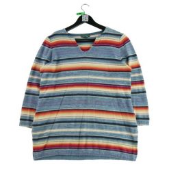 Second life - Damski niebieski sweter - Stan bardzo dobry. Niebieskie swetry klasyczne damskie Ralph Lauren, bez kołnierzyka. Za 101.48 zł.