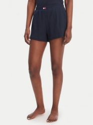 Tommy Hilfiger Szorty piżamowe UW0UW06310 Granatowy. Niebieskie piżamy damskie Tommy Hilfiger, s, bez wzorów, z syntetyku, bez ramiączek. Za 139.99 zł.