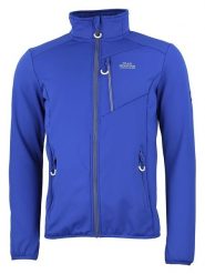 Peak Mountain Kurtka polarowa "Climo" w kolorze niebieskim rozmiar: XL. Niebieskie kurtki męskie Peak Mountain, xl, bez wzorów, z materiału, bez kaptura. Za 165.31 zł.