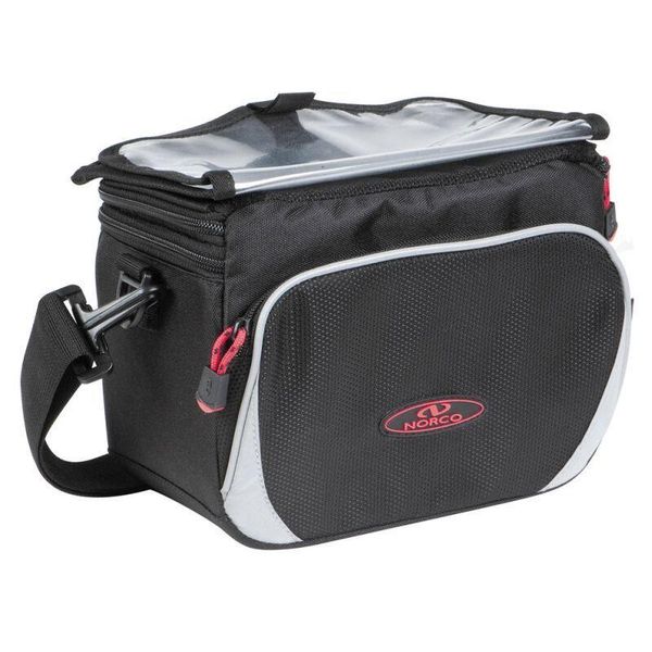 Torba na kierownicę roweru Norco Boston. Czarne torebki klasyczne damskie NORCO, bez wzorów, bez dodatków. Za 294.80 zł.