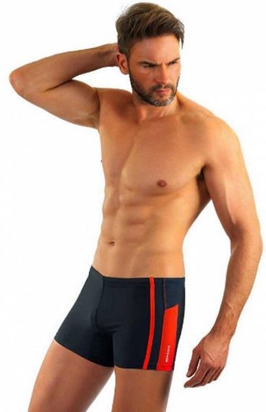 Kąpielówki męskie spodenki kąpielowe Sesto Senso Men's. Czarne kąpielówki męskie Sesto Senso, l, bez wzorów, z elastanu, na fitness i siłownię. Za 56.98 zł.